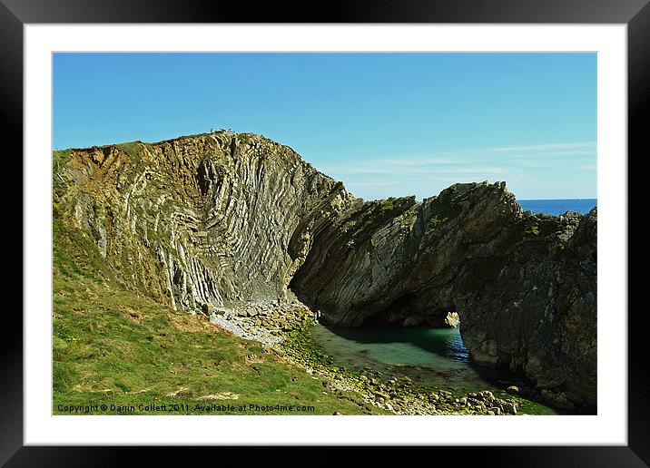 Stair Hole Framed Mounted Print by Darrin Collett
