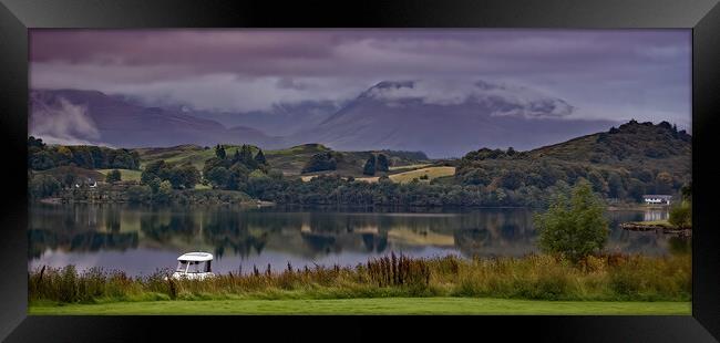 Early Morning at Loch Awe Framed Print by Geoff Storey