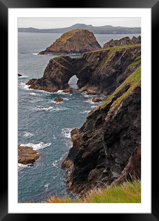 Abercastle Framed Mounted Print by Geoff Storey