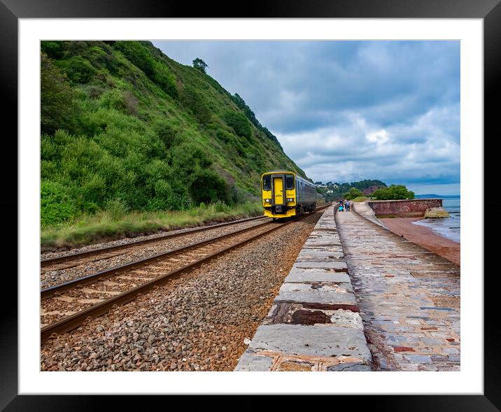 Class 153 Framed Mounted Print by Geoff Storey