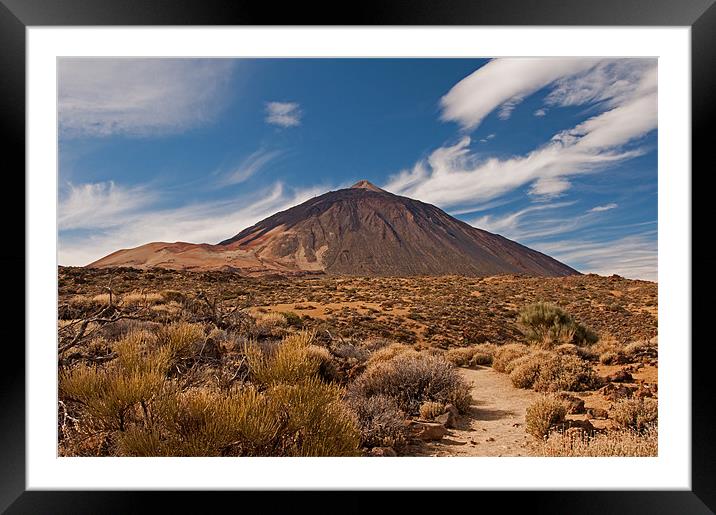 Mount Teide, Tenerife (3) Framed Mounted Print by Geoff Storey
