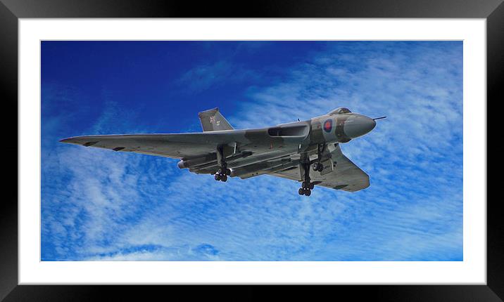  Avro Vulcan (2) Framed Mounted Print by Geoff Storey