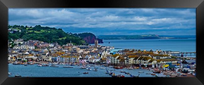 Teignmouth, Devon  Framed Print by Joyce Storey