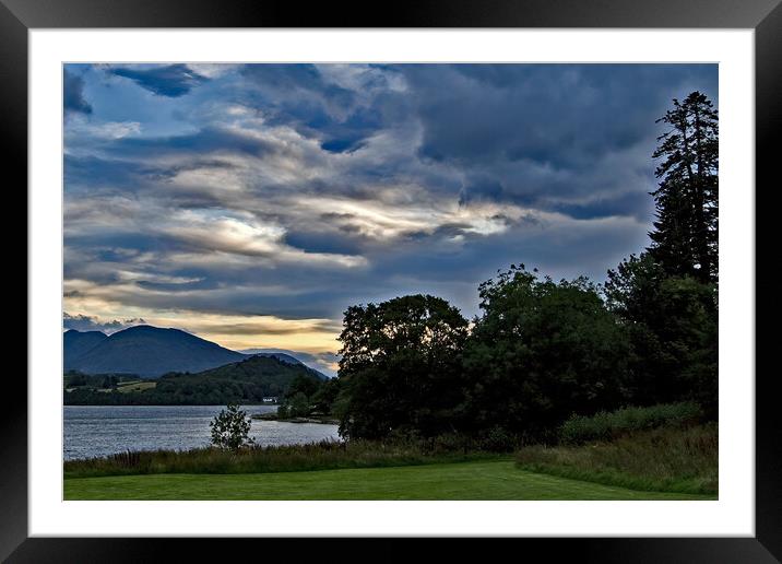 Early morning at Loch Awe Framed Mounted Print by Joyce Storey