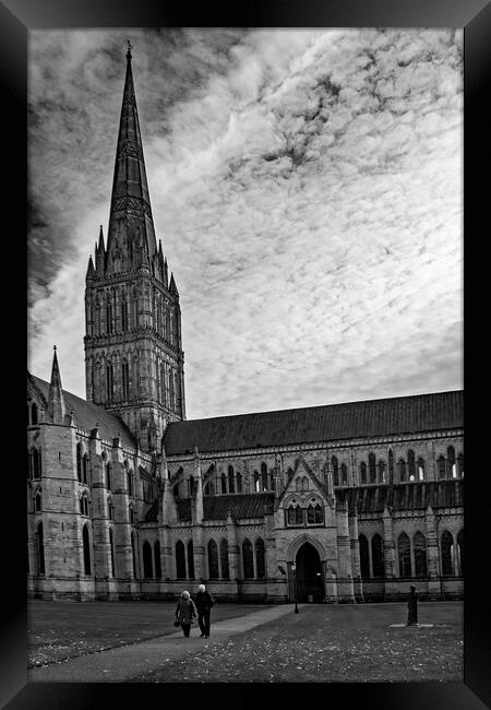 The UK's Tallest Spire  Framed Print by Joyce Storey