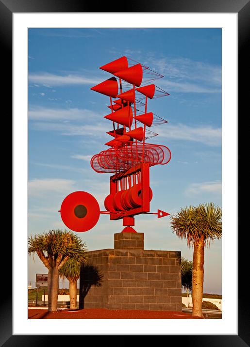 Wind Toy, Arrieta  Framed Mounted Print by Joyce Storey
