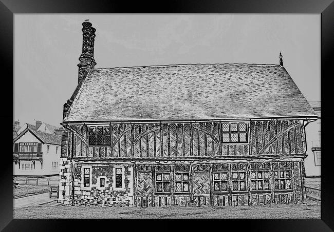 Moot Hall, Aldeburgh Framed Print by Joyce Storey