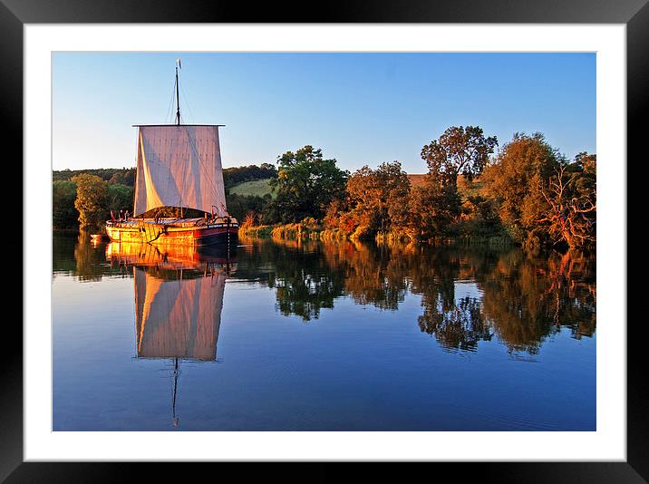 Daybreak at Dusk Framed Mounted Print by Joyce Storey