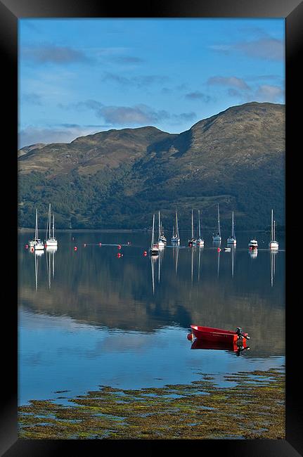 Loch Creran 2 Framed Print by Joyce Storey