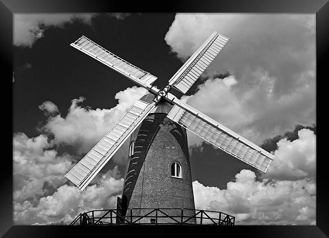 Wilton Windmill (2) Framed Print by Joyce Storey
