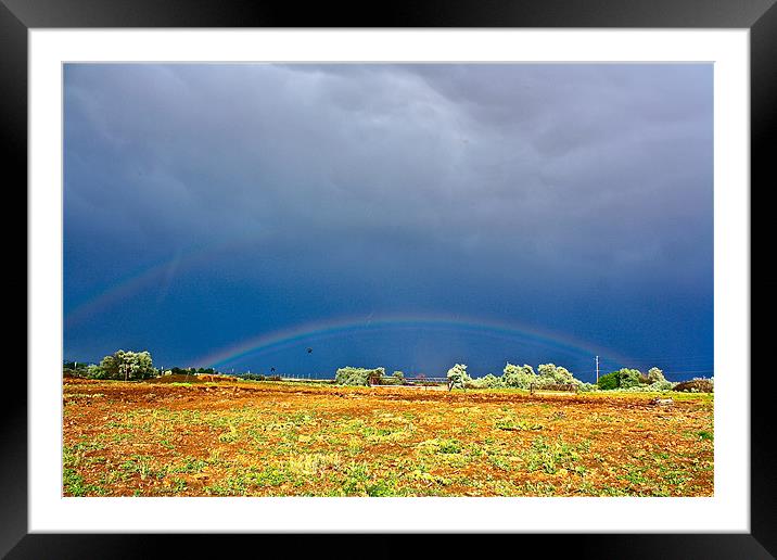 After The Storm Framed Mounted Print by Irina Walker