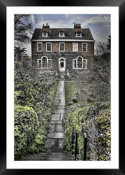 To the Manor born Framed Mounted Print by Steven Shea