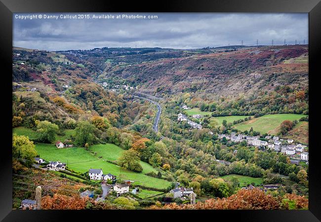 Clydach, Monmouthshire, Wales Framed Print by Danny Callcut