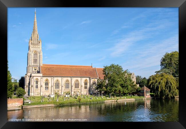 All Saints Church, Marlow Framed Print by Danny Callcut