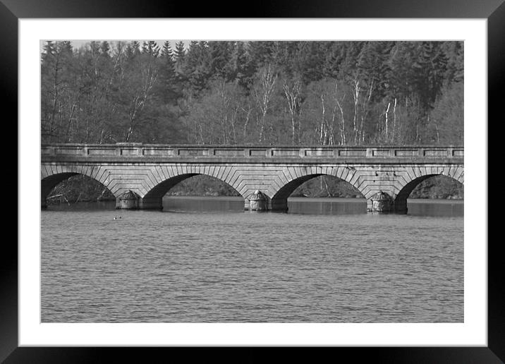 Bridge on Virginia Framed Mounted Print by Ashley Paddon
