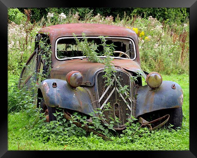 Abandoned Citreon Framed Print by Bob Johnson