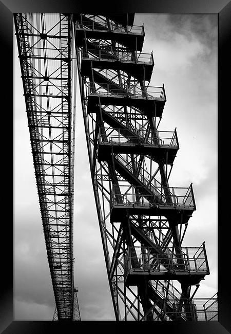 Stairway to Heaven Framed Print by Brian Beckett