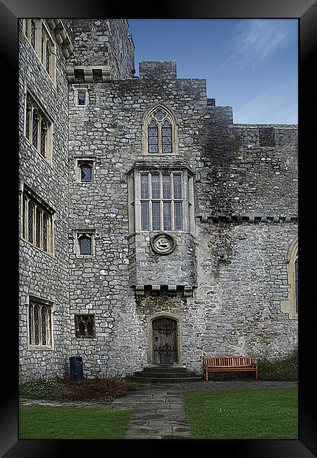 St Donats Castle Framed Print by Brian Beckett