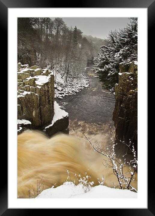 High Force Top Framed Mounted Print by Paul Appleby