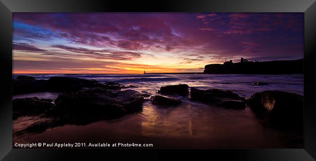 Last Sunrise Framed Print by Paul Appleby