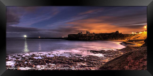 Priory and Bay, Tynemouth Framed Print by Paul Appleby
