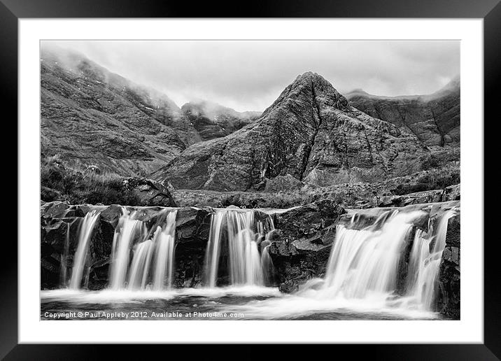 Fairy Pools Framed Mounted Print by Paul Appleby