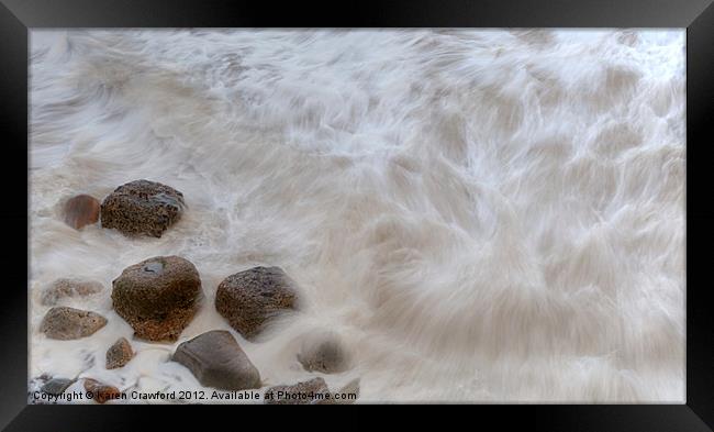 In The Corner Framed Print by Karen Crawford