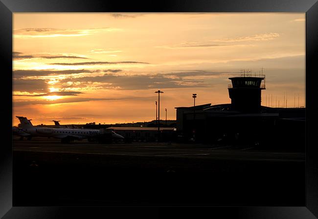 Leeds Bradford Airport Framed Print by Ben Gordon