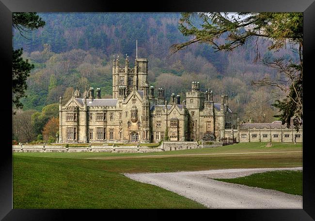 Margam Castle Framed Print by Julie Hoddinott