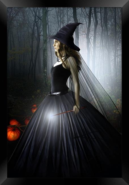 The Witching Hour Framed Print by Julie Hoddinott