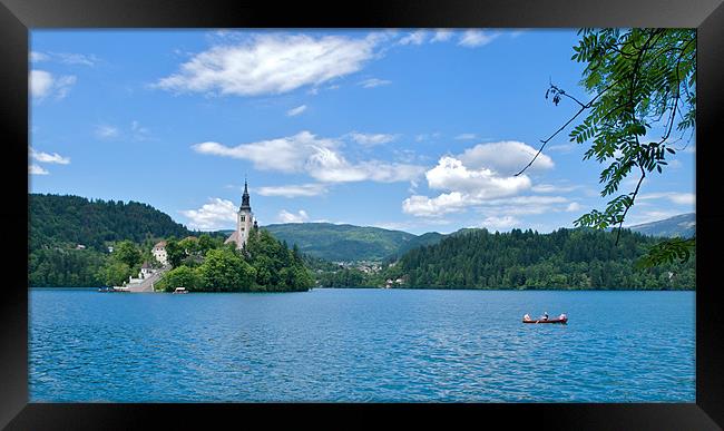 Lake Bled,  Slovenia Framed Print by Kate Barley