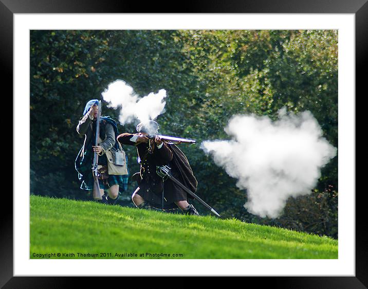 Battle of Prestonpans Framed Mounted Print by Keith Thorburn EFIAP/b