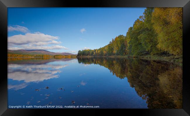 Loch Insh Framed Print by Keith Thorburn EFIAP/b