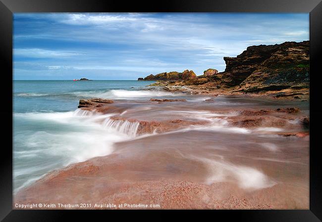 Dunbar Coast Framed Print by Keith Thorburn EFIAP/b