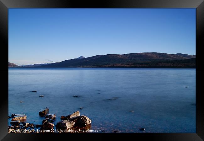 Loch Rannoch Framed Print by Keith Thorburn EFIAP/b