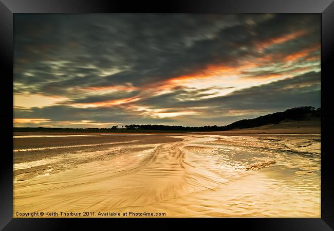 Ravensheugh Beach Framed Print by Keith Thorburn EFIAP/b