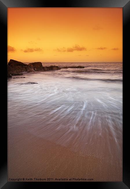 Gullane Bents Beach Framed Print by Keith Thorburn EFIAP/b