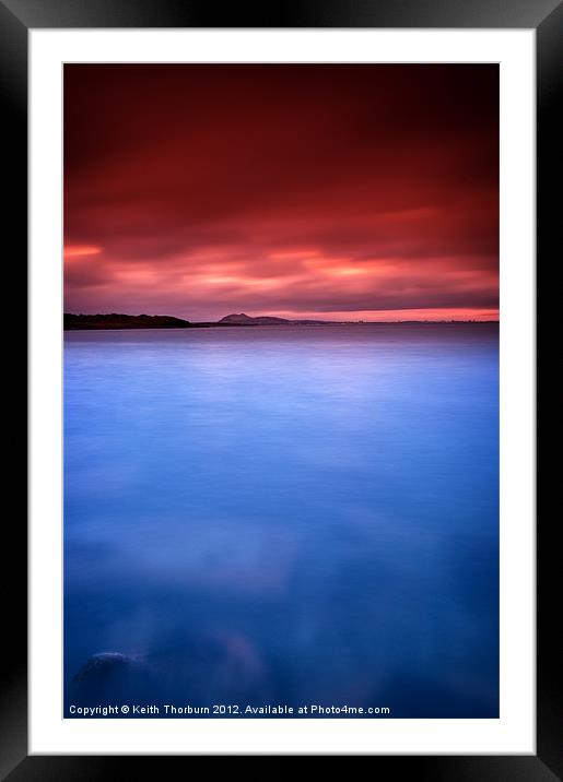 The Evening sky Framed Mounted Print by Keith Thorburn EFIAP/b