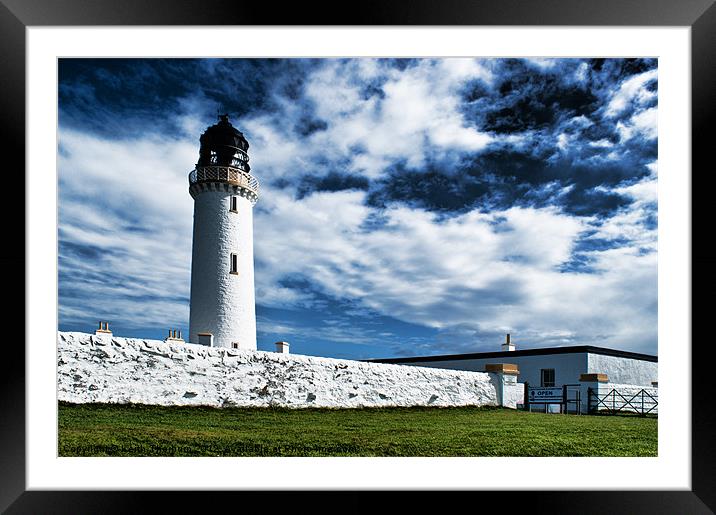Mull of Galloway Lighthouse Framed Mounted Print by Keith Thorburn EFIAP/b