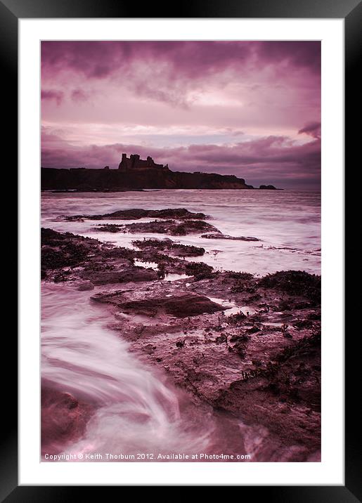 Moody Tantallon Framed Mounted Print by Keith Thorburn EFIAP/b