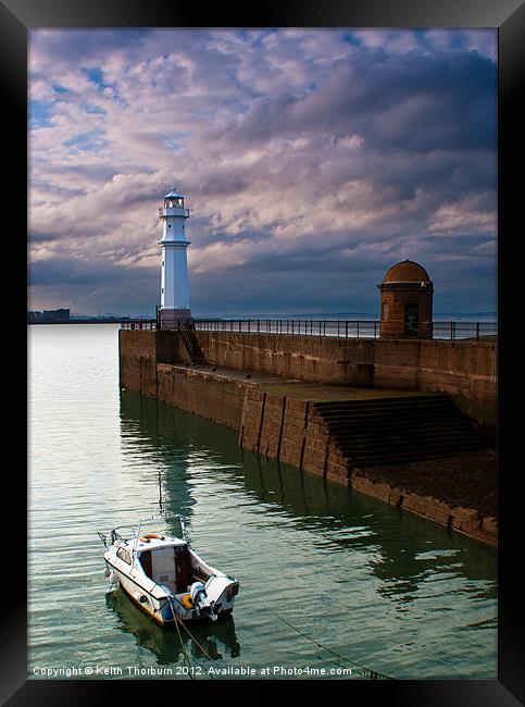 Newhaven Harbour Framed Print by Keith Thorburn EFIAP/b