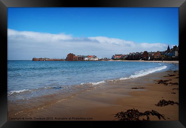 North Berwick Harbour Framed Print by Keith Thorburn EFIAP/b