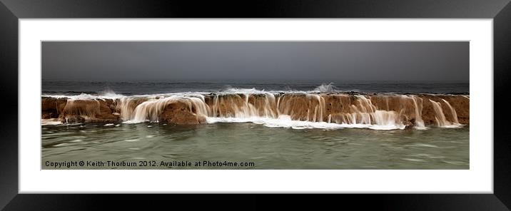 Mistic Sea View Framed Mounted Print by Keith Thorburn EFIAP/b