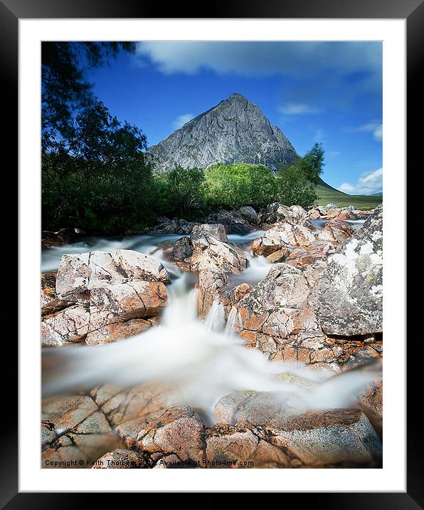 Buachaille Etive Mor Framed Mounted Print by Keith Thorburn EFIAP/b