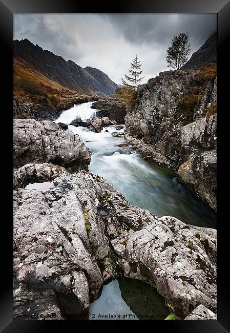 Glencoe River Framed Print by Keith Thorburn EFIAP/b