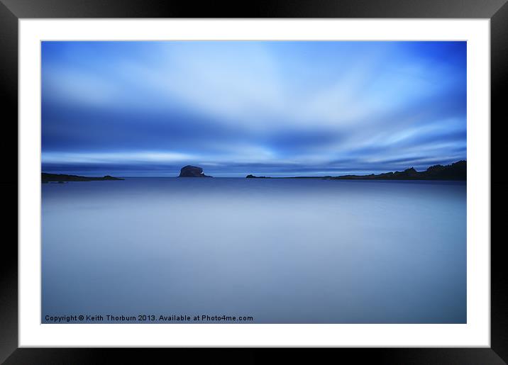 The Bass Rock Framed Mounted Print by Keith Thorburn EFIAP/b