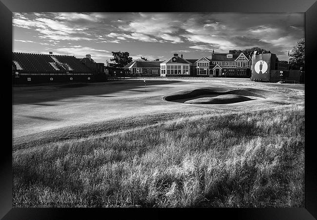 18th Green Muirfield Golf Club Framed Print by Keith Thorburn EFIAP/b