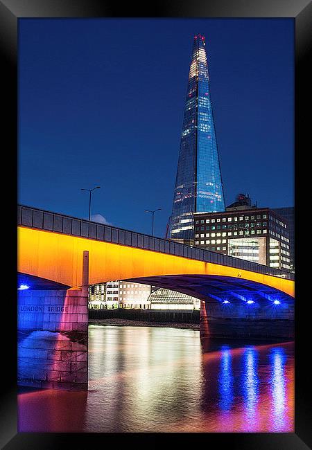 The Shard Framed Print by Keith Thorburn EFIAP/b