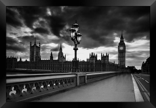 Westminster  Bridge Framed Print by Keith Thorburn EFIAP/b