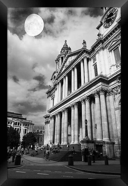 St Pauls Cathedral Framed Print by Keith Thorburn EFIAP/b